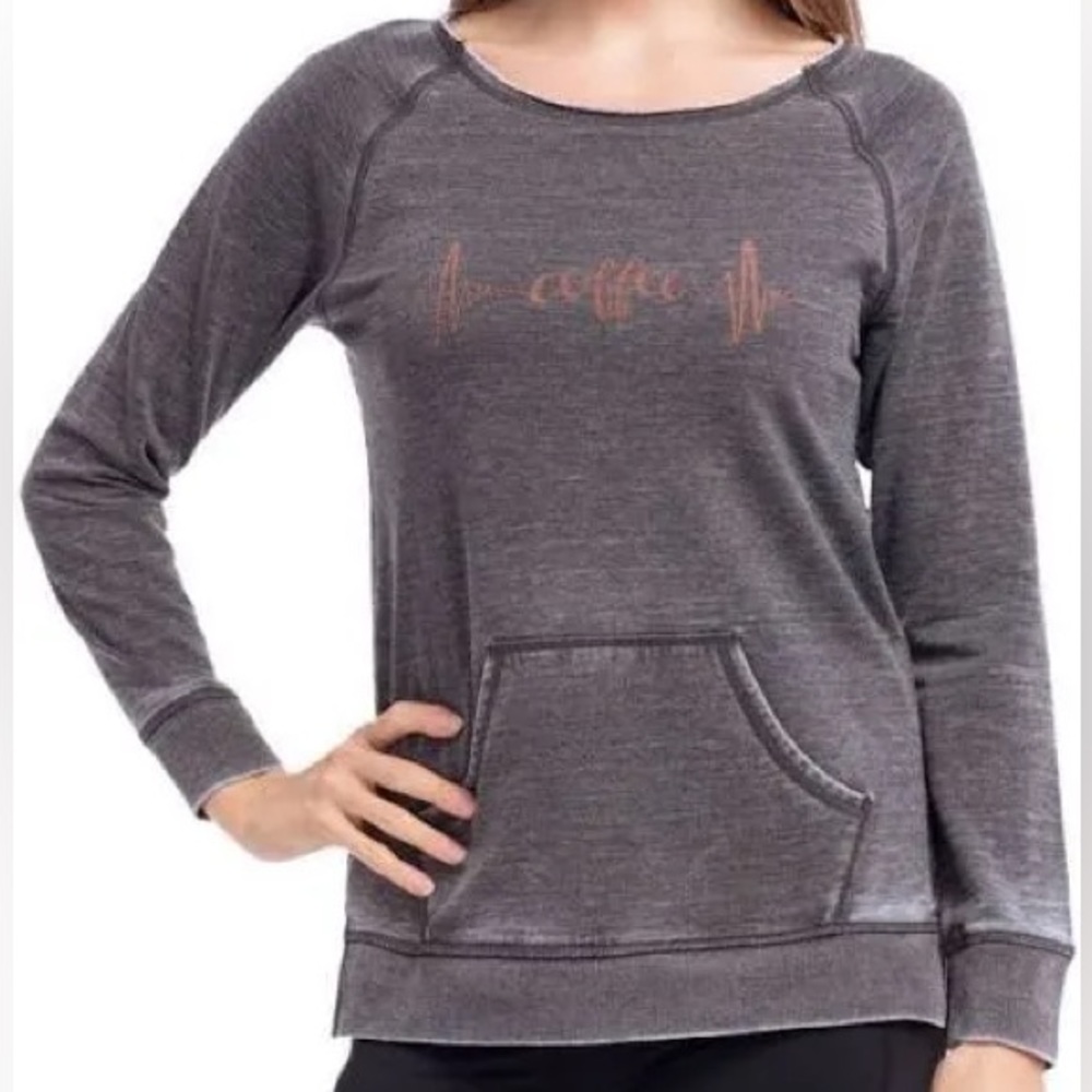 Z by Zobha “Coffee” Sweatshirt